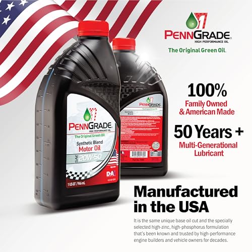 PENN GRADE 1, 71156, Monograde High Performance Oil SAE 50, 1 Quart