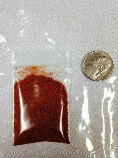 2.3 Grams Carolina Reaper Powder sample chile spice World Record Hottest! HP22B