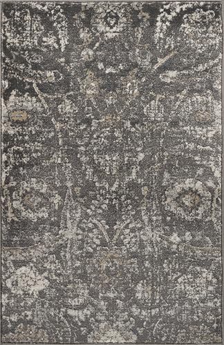 Mark&Day Area Rugs, 2x3 Avellino Traditional Black Area Rug, Grey Black Beige Carpet for Living Room, Bedroom or Kitchen (2' x 2'11")