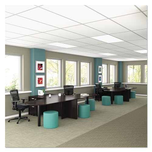 Alera ALEEL42ME10B Elusion Series Mesh Mid-Back Multifunction Chair - Black