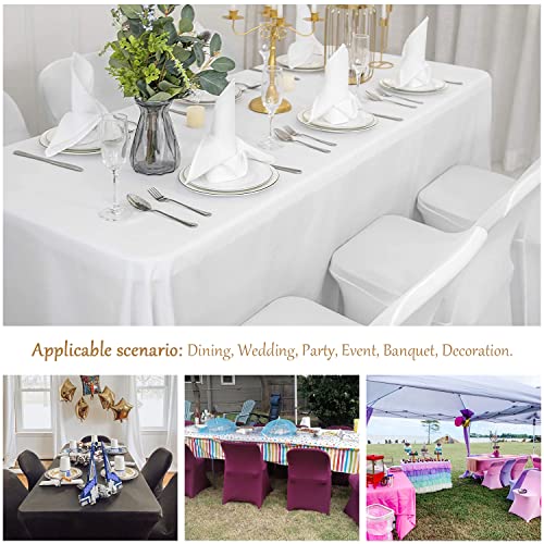 ManMengJi Spandex Folding Chair Covers, Folding Chair Covers 12 PCS Light Yellow, Universal Fitted Banquet Chair Slipcovers for Wedding Party Event