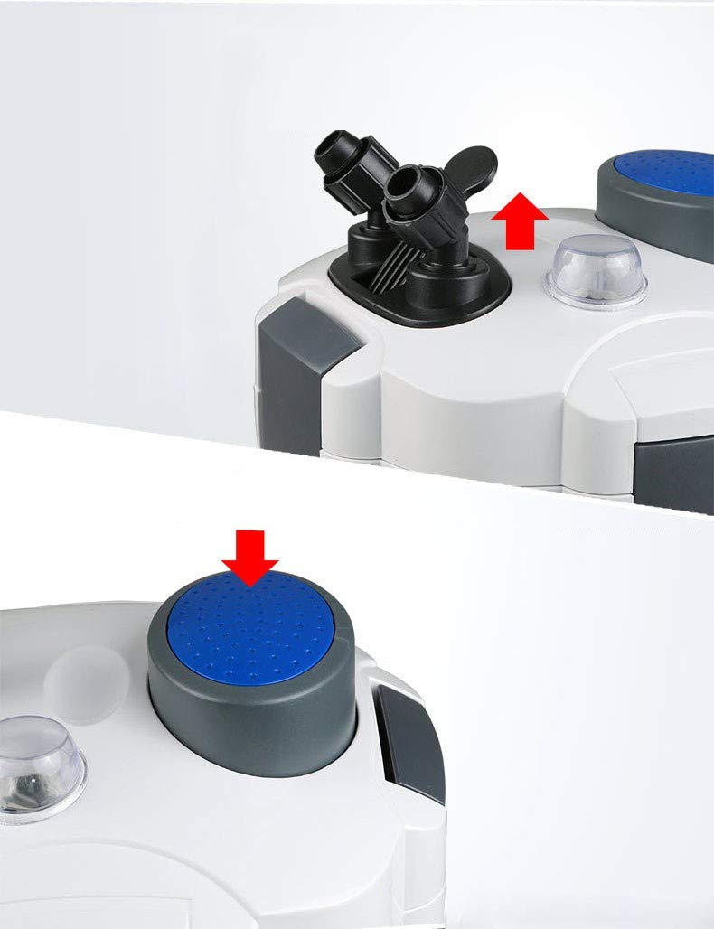 SunSun Hw303B 370GPH Pro Canister Filter Kit with 9-watt UV Sterilizer