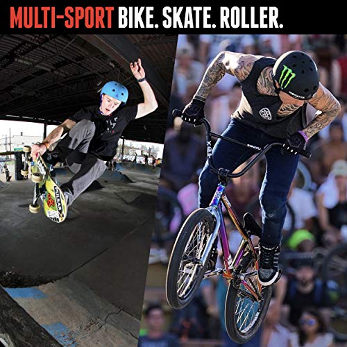 Triple Eight 3150 Dual Certified MIPS Bike and Skateboard Helmet, Black Matte, X-Small/Small