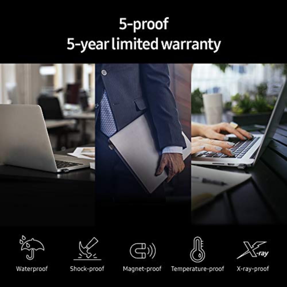 SAMSUNG MUF-256AB/AM FIT Plus 256GB - 300MB/s USB 3.1 Flash Drive, Gunmetal Gray