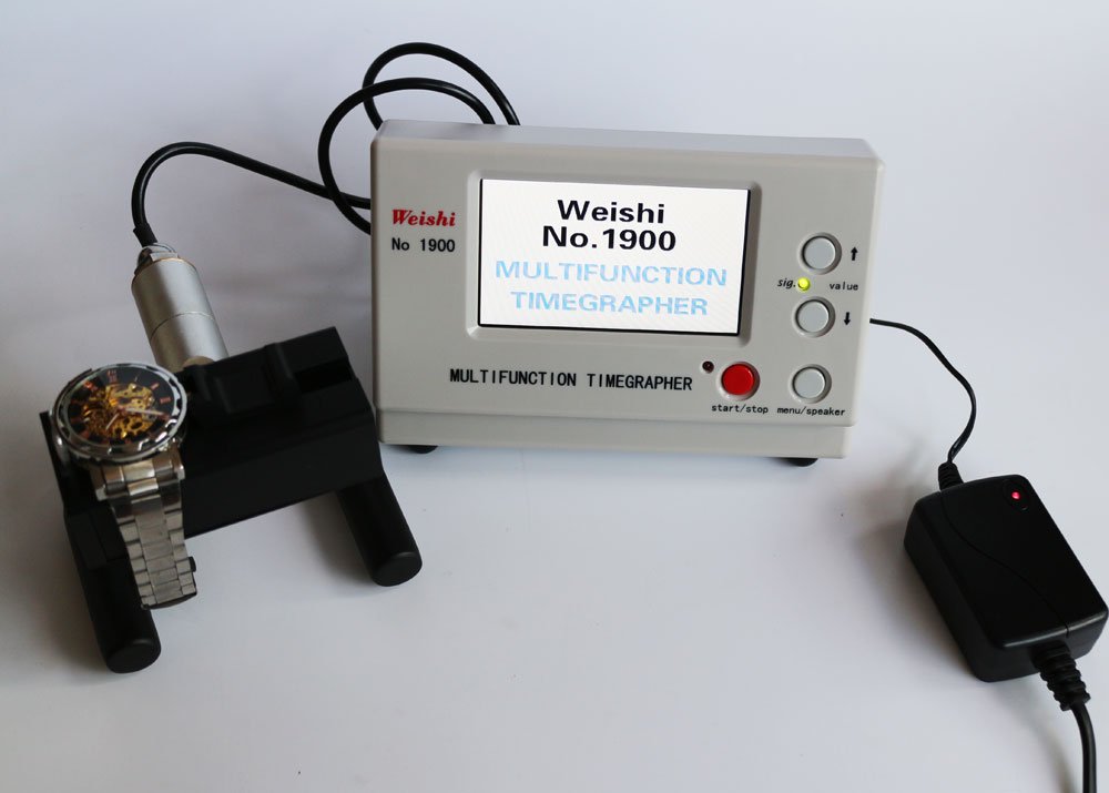 OTOOLWORLD New Coaxial MTG Watch Tester Timing Multifunction Timegrapher LCD Screen NO.1900