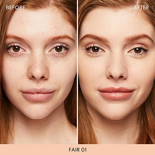 bareMinerals Original Matte Loose Mineral Foundation SPF 15, Powder Foundation Makeup, Buildable Coverage, Reduces Shine, Talc Free Foundation, Vegan