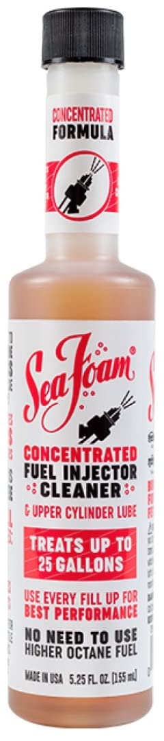 Sea Foam IC5 Concentrated Fuel Injection Cleaner, 5.25 Fl Oz, 24 Pack
