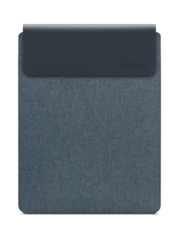 Lenovo Slim Laptop Sleeve 14 Inch Notebook/Tablet - Compatible with MacBook Air/Pro - Eco-Friendly Lightweight Case with Accessory Pocket & Magnetic Closure - Teal