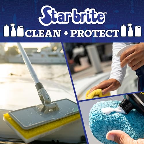 STAR BRITE Heavy Duty Boat Bottom Cleaner - Fiberglass, Wood, Iron, Painted Surfaces & More, 32oz (092232P)