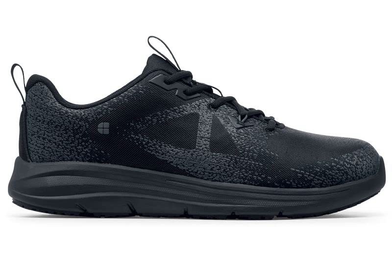 Shoes for Crews Toby II, Men's Nano Composite Toe (NCT) Work Shoes, Slip Resistant, Water Resistant, Black, Size 10