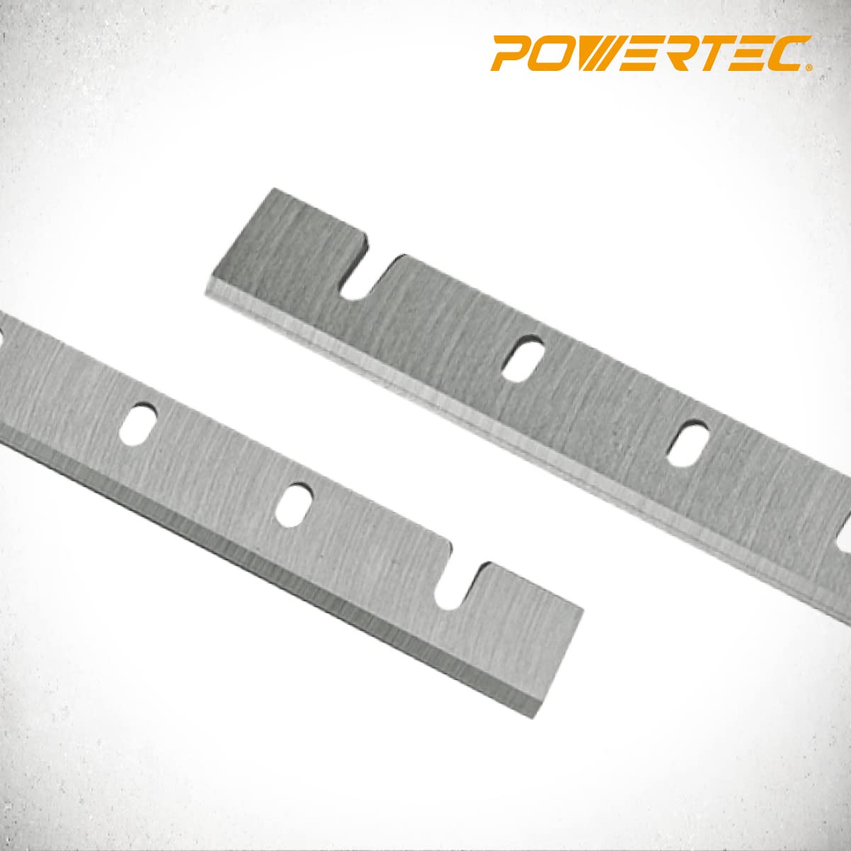 POWERTEC 12-1/2 Inch Planer Blades for DeWalt DW733 Planer, Replacement for DW7332 Planer Knives, Set of 2 (12809)