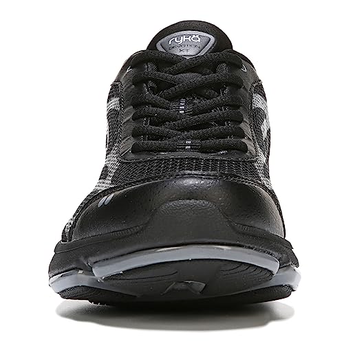 Ryka Womens Devotion Xt Cross Trainer, Black Grey, 8.5 US
