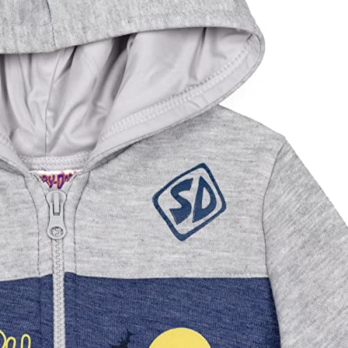 Scooby-Doo Toddler Boys Fleece Hoodie Grey/Black 2T