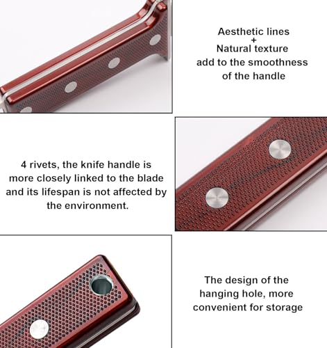 AKAKD Hori Hori Garden Knife Tool - Stainless Gardening knife,With Sheath Soil Knife,Weeding Knife Yes Garden Digging, for Gardeners 2PACK