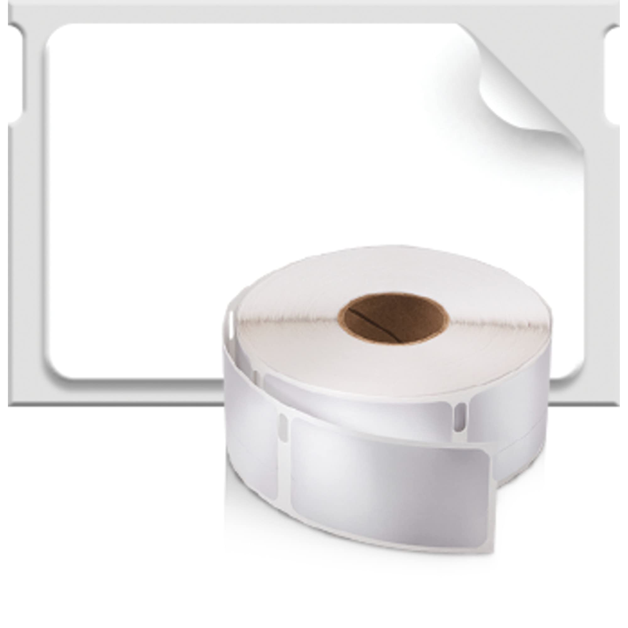 DYMO White 2x3-1/2" Card Stock 300 Per Roll