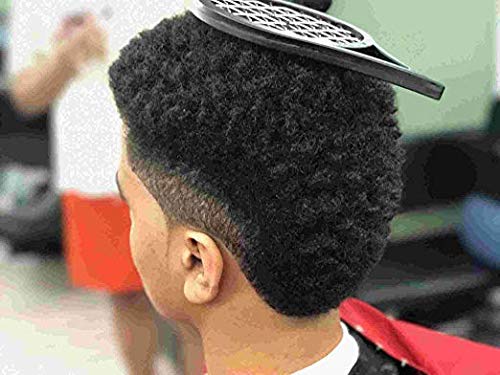 Twist It Up Comb - As Seen on Shark Tank - Alternative to Hair Sponges for Black Men's Curly Hair, Tennis Racket-Style Hair Twisting Tool (Green)