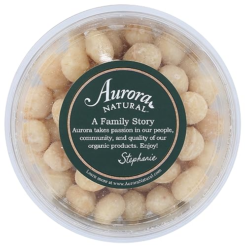 AURORA PRODUCTS Organic Raw Macadamia Nuts, 6 OZ