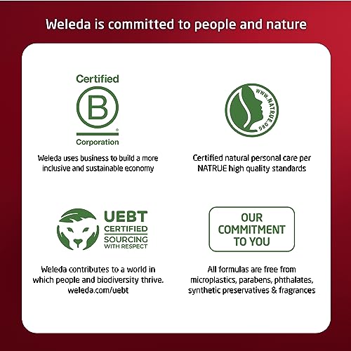 Weleda Face Care Plumping Serum, Plant Rich Serum with Peptides from Pomegranate and Maca Root