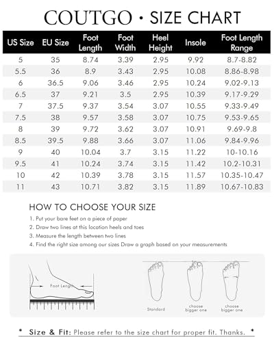 Coutgo Womens Kitten Heels T Strap Pumps Closed Pointed Toe D'Orsay Work Office Dress Shoes, Beige, Size 10