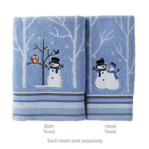SKL Home Winter Friends Hand Towel Set, Blue