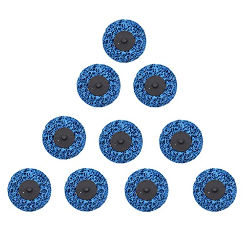 kimllier 5Pcs 3 Inch Quick Change Easy Strip Discs Stripping Wheel R Type Rust Cleaning Wheel Fit for Angle Grinders Grind Rust Strips Paint Cleans Welds