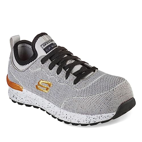 Skechers womens Bulkin Balran 108033 Industrial Shoe, Black, 10 US