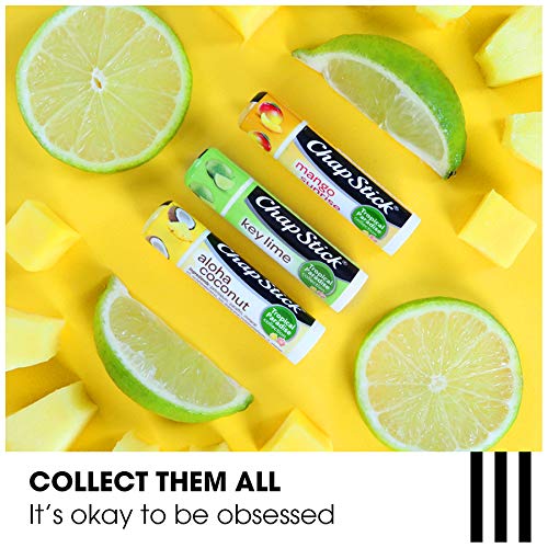 ChapStick Lip Care Bundle - I Love Summer Collection + Aloha Coconut Lip Balm, 0.15 Oz Ea (5 Piece Set)