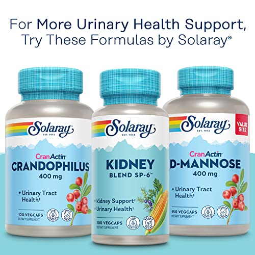 Solaray Cranactin Cranberry AF Extract Capsules, 400 mg (120 CT)