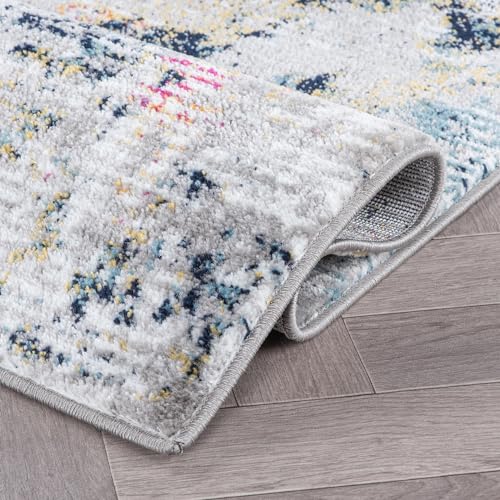 Rugshop Modern Abstract Whispers Ideal for Living Room,Bedroom,Kitchen Area Rug 2' x 3' Multi