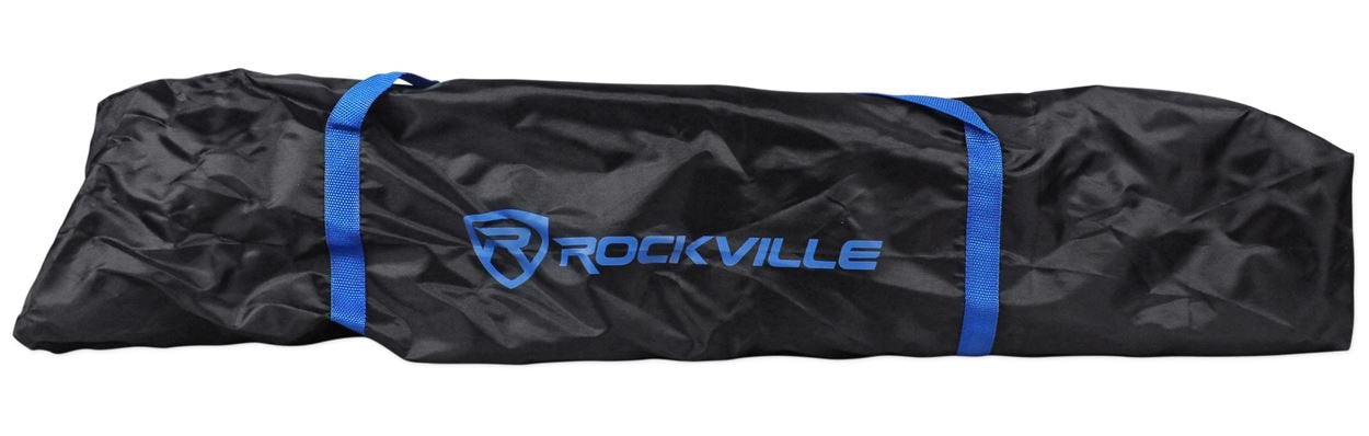 Rockville Pair RVES1 Adjustable Tripod DJ PA Speaker Stands +Carry Bag/Universal