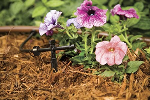 Rain Bird SW05-10PS Drip Irrigation Spot Watering Dripper/Emitter, 0.5 (1/2) Gallon Per Hour, 10-Pack & SW10-30PS Drip Irrigation Spot Watering Dripper/Emitter, 1 Gallon Per Hour, 30-Pack