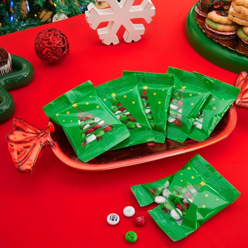 M&M’S Christmas Party Favors (30 Pack), Printed M&M’S With Festive Icons, Christmas Candy for Party Treats, Holiday Snacks, Party Decor