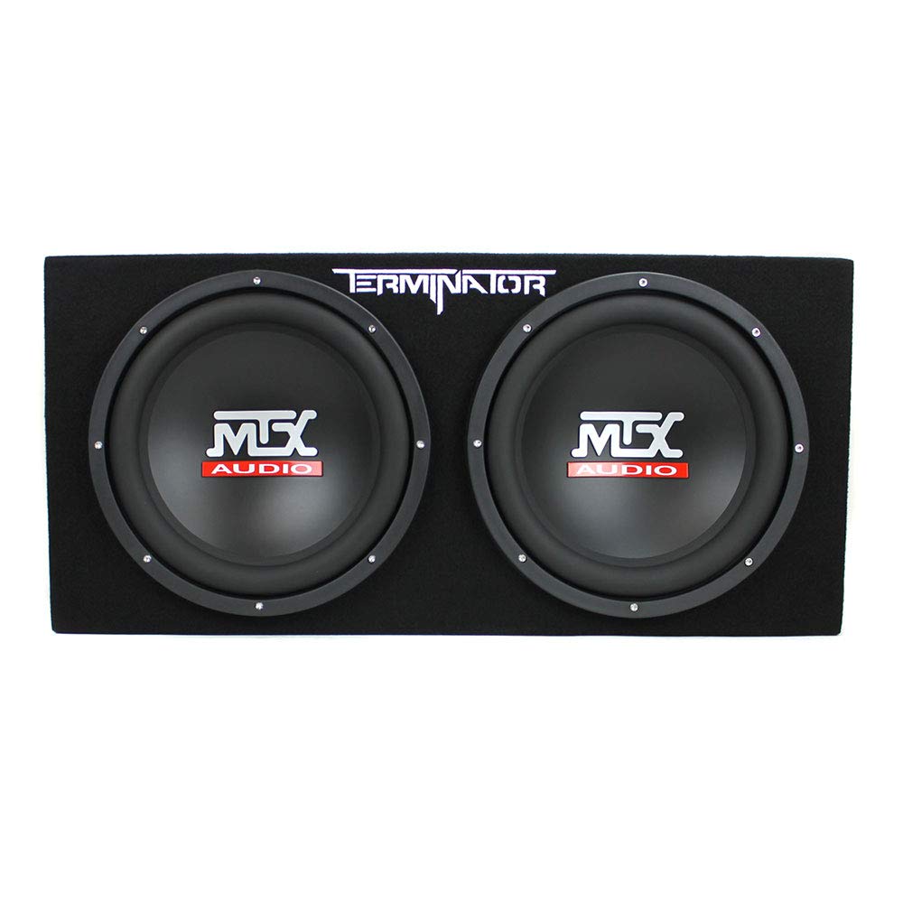 MTX 12 Inch Subwoofer Enclosure, Planet Audio 1500 Watt Amp, and Soundstorm 8GA Wiring Kit