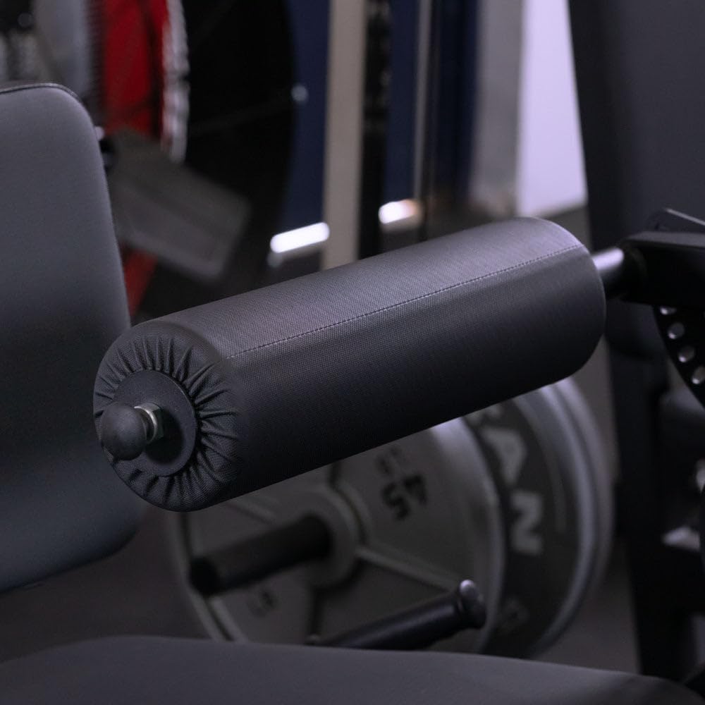 Titan Fitness Plate Loaded Adjustable Leg Extension and Curl Machine, Rated 300 LB, Lower Body Specialty Machine for Extension and Curls, Muscle Focus on Thigh, Quads and Hamstrings