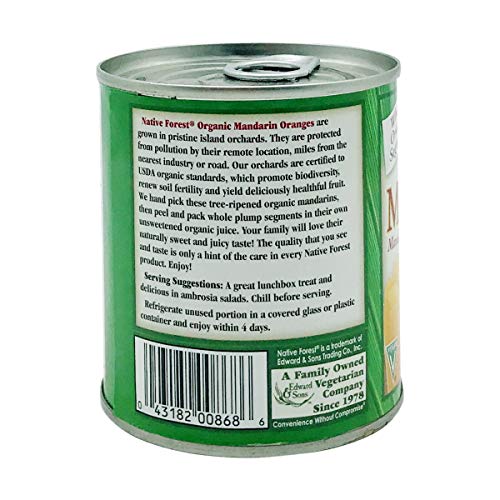 Native Forest Oranges, Mandarin, 10.75 oz