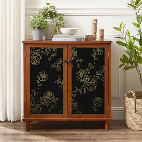 Amiya White and Black Peel and Stick Wallpaper Floral Removable Contact Paper Boho 17.3" X 120" Self Adhesive Vinyl Wall Paper for Cabinets Bedrooms Living Room