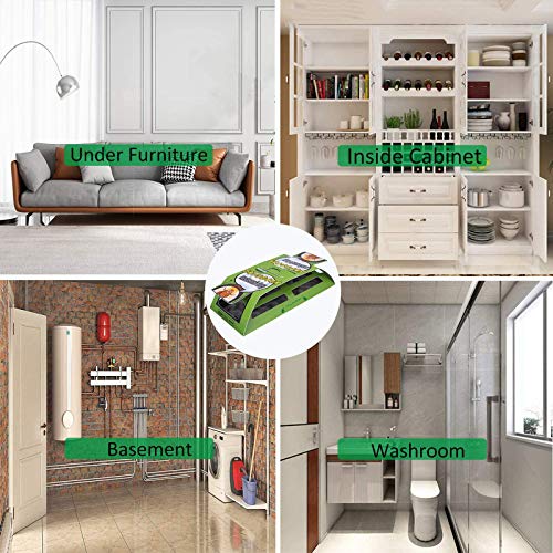 Roach Killer,Roach Killer Indoor infestation,Cockroach Home,Roach Traps,Cockroach Bait,Roach Motel,Child & Pet Friendly (10 Pack)