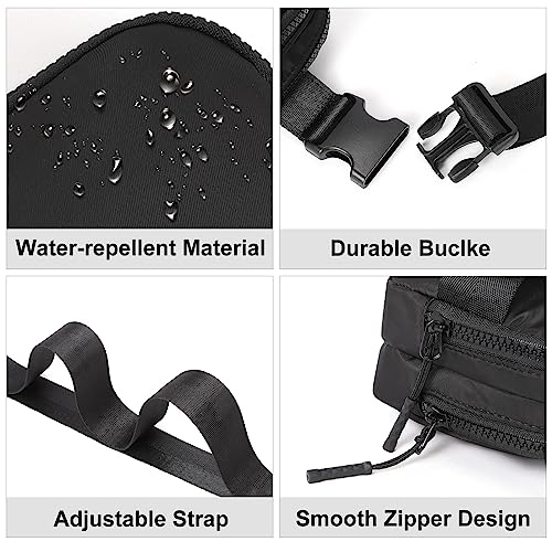 CLUCI Small Belt Bag for Women, Crossbody Everywhere Waist Packs Trendy, Women's Fanny Pack with Adjustable Strap