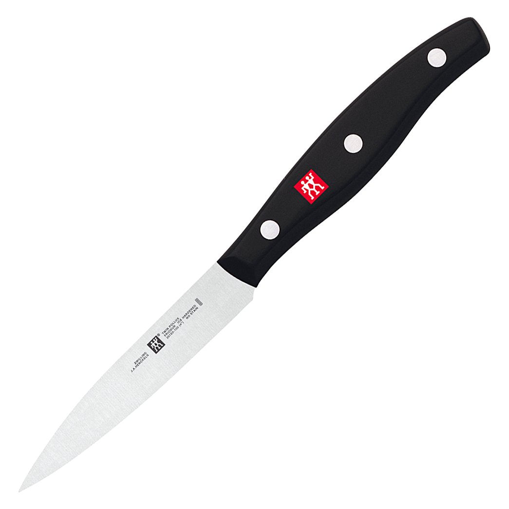 ZWILLING Twin Signature 4-inch Razor-Sharp German Paring Knife, Made in Company-Owned German Factory with Special Formula Steel perfected for almost 300 Years, Dishwasher Safe