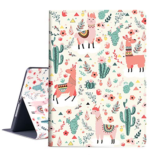 Ipad Air Case/Ipad Air 2 Case/Ipad 9.7 Inch 2017 2018 Case/Vimorco Soft TPU Back Cover with Adjustable Stand Protector Case for Ipad 5th 6th Gen, Auto Wake/Sleep, Red Composition Book