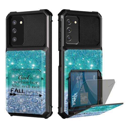 BEOTIWAD Moon Star Galaxy Florals Wallet Case for Samsung Galaxy S20 FE,Galaxy S20 FE Case,2 in 1 Heavy Duty Hybrid Hard PC+Soft TPU Protective Cover with Credit Card Holder ID Slot for Samsung S20 FE