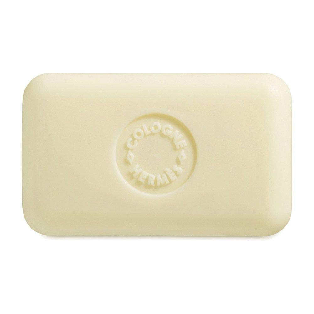 Hermès Soap - Eau d'Orange Verte Luxury Perfumed Gift Boxed Soap Imported From Hermès Paris - Citrus and Mint Fragrance - 3.5 Ounces / 100 Grams - Gift Boxed Perfumed Soap / Savon Parfume