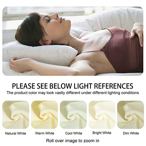NTBAY Egyptian Cotton Body Pillowcase - 500 Thread Count Cotton Body Pillow Cover - Soft and Breathable Envelope Closure Body Pillowcase for Adults, 20x54 Inches, Navy Blue