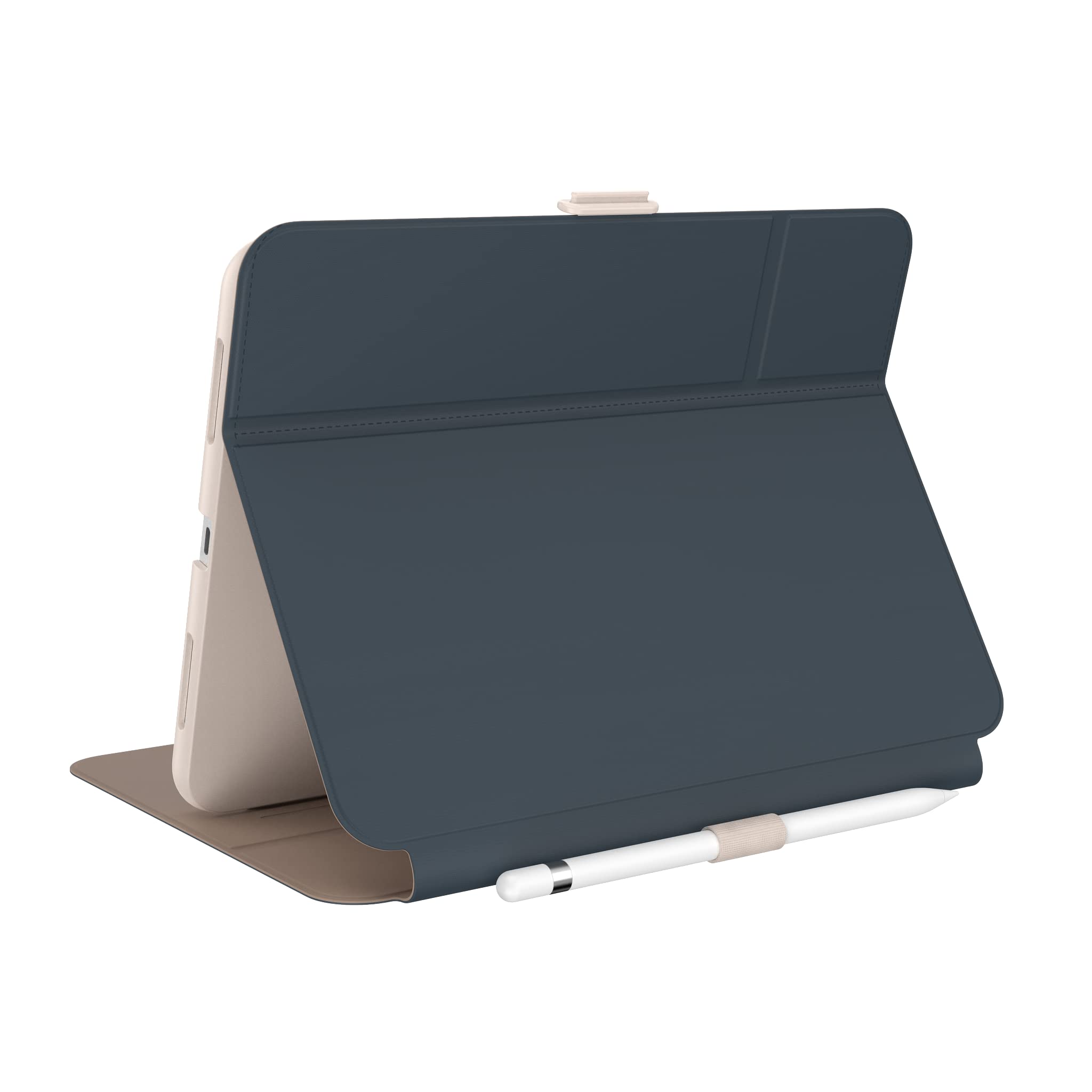 Speck Case for iPad Pro 10th Generation 10.9 Inch - Drop & Camera Protection, Slim Multi Range Stand, Apple Pencil Holder - Almond Milk/Mocha/Charcoal