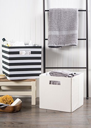 DII Polyester Cube Storage Collection Hard Sided Collapsible, 11x11x11, Spice