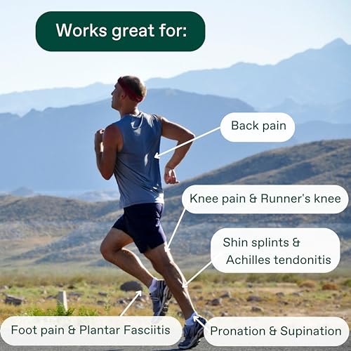 Fulton Men's Shock Absorbing Insoles with High Impact Arch Support - Custom Molding Cork Inserts Alleviate Plantar Fasciitis & Foot Fatigue- Athletic Running Insoles for Men (Men's Size 13.5-14)