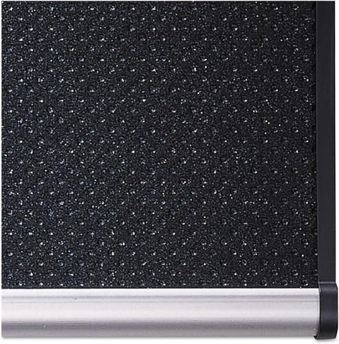Quartet Bulletin Board, 3' x 2', Embossed, Hi-Density Foam, Aluminum Frame (B343A)