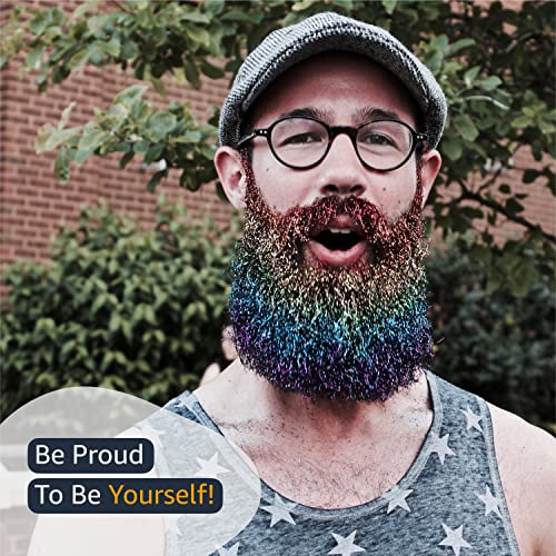 Morex Ribbon 99509/20-815 Grosgrain 1.5" X 20 YD Polyester Striped Rainbow Ribbons for Crafts, Grosgrain Ribbon Pride Decorations Unicorns Gifts for Girls, Gift Wrap Ribbon w/Pride Flags