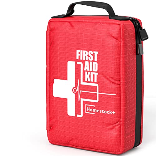 Small First aid Kits,Travel First Aid Kit with Labelled Compartments Molle System Compact Medical Kit for Car, Hiking, Backpacking, Camping, and Cycling