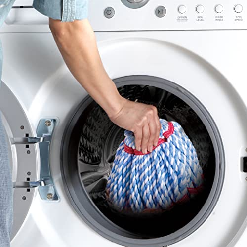 O-Cedar MicroTwist MAX Microfiber Twist Mop with 1 Extra Refill | Features Hands-Free Wringing | Extra Large 18-Inch Mop Head | Safe on All Floor Types